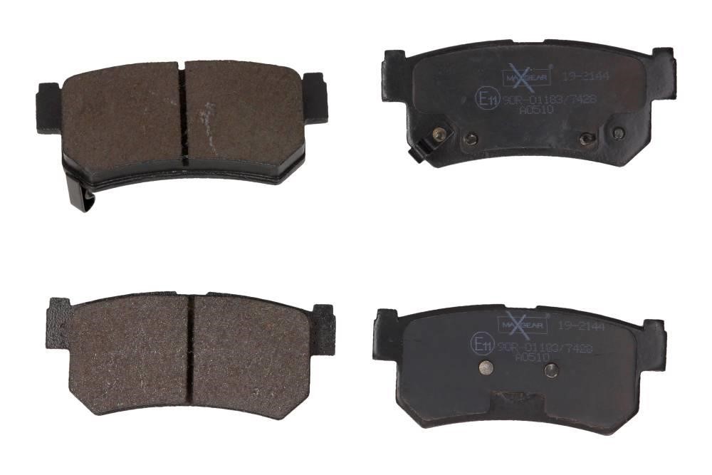 Brake pad Daewoo Musso: 192144 Maxgear Brake pad set