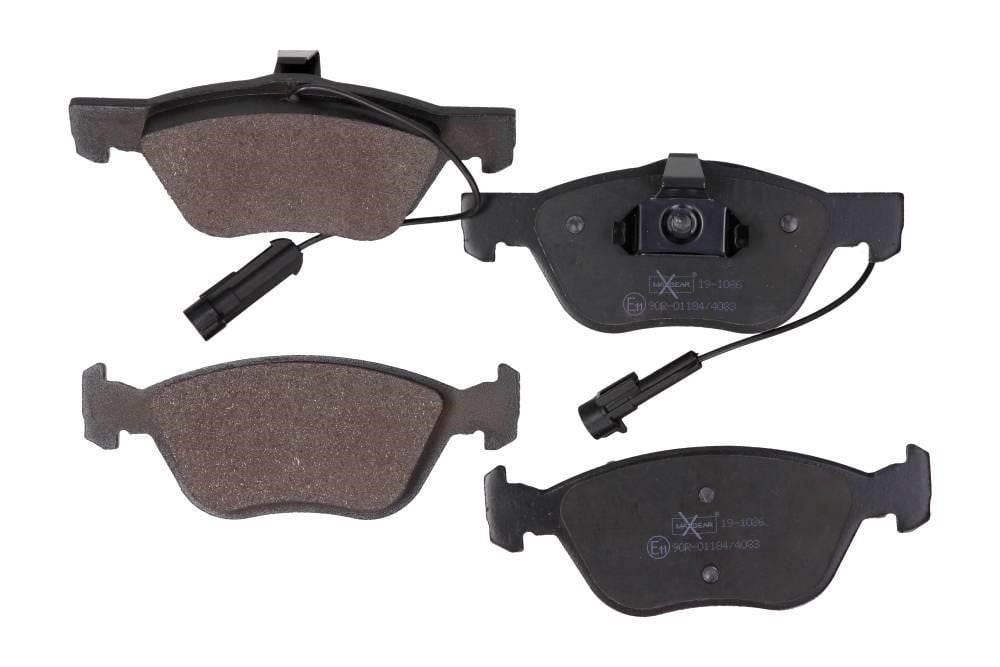 Brake pad Lancia Dedra: 191086 Maxgear Brake pad set