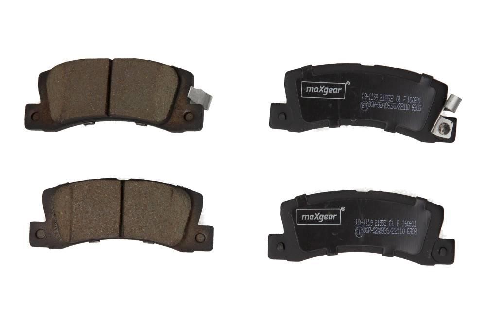 191159 Maxgear Brake pad set