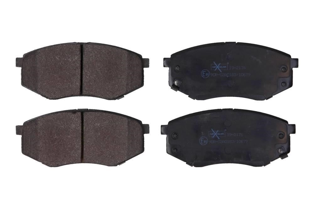 Disc brake pad set JAC Refine S5: 192176 Maxgear Brake pad set