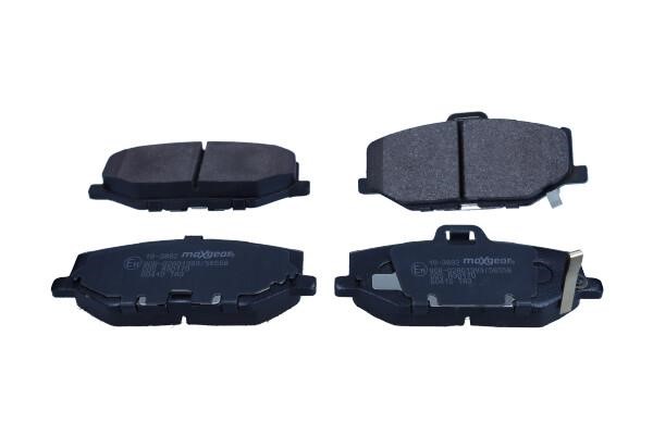 Brake pad kit Suzuki Jimny: 193892 Maxgear Brake pad set