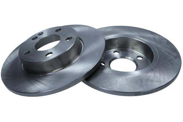 Maxgear 19-1224 Unventilated front brake disc 191224 191224 Maxgear Unventilated front brake disc