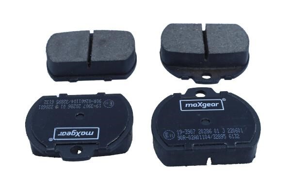Brake pad kit Volkswagen Kaefer: 193907 Maxgear Brake pad set