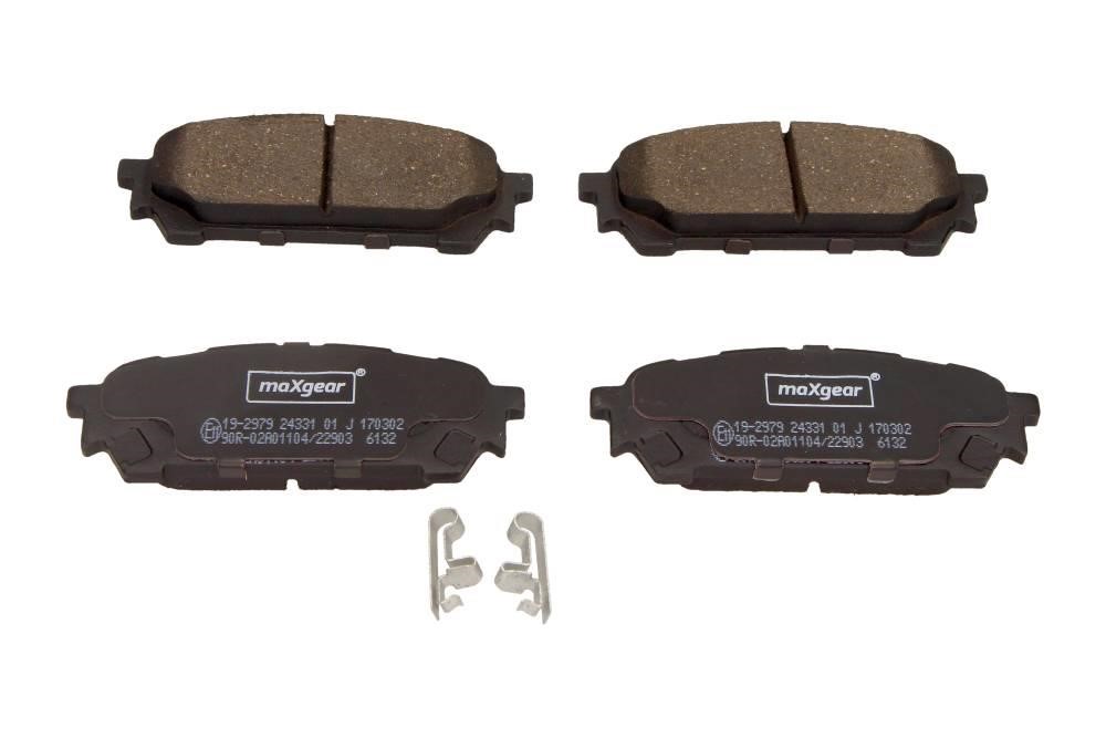 192979 Maxgear Rear brake pad set
