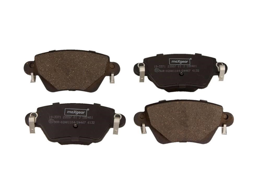 Maxgear 19-3371 Front disc brake pads, set 193371 193371 Maxgear Front disc brake pads, set