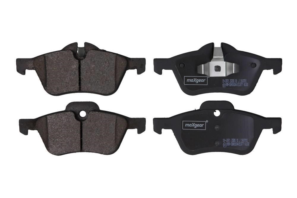 Disc brake pad set Mini Cooper: 192871 Maxgear Brake pad set
