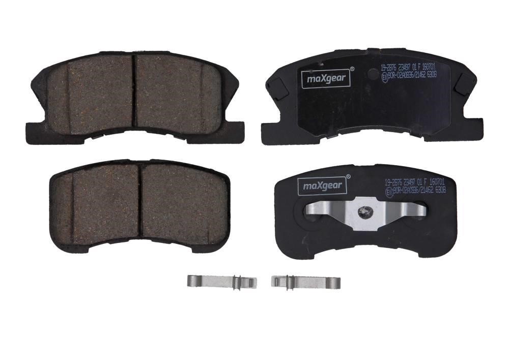 Disc brake pad set Daihatsu Move: 192876 Maxgear Brake pad set