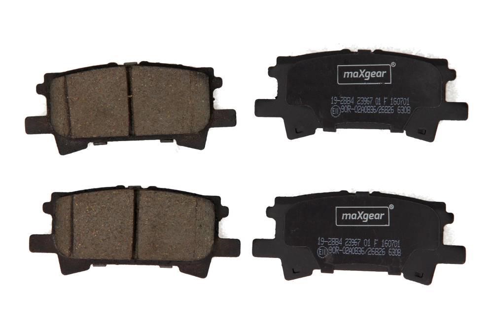 Maxgear 192884 Brake pad set 192884 192884 Maxgear Brake pad set