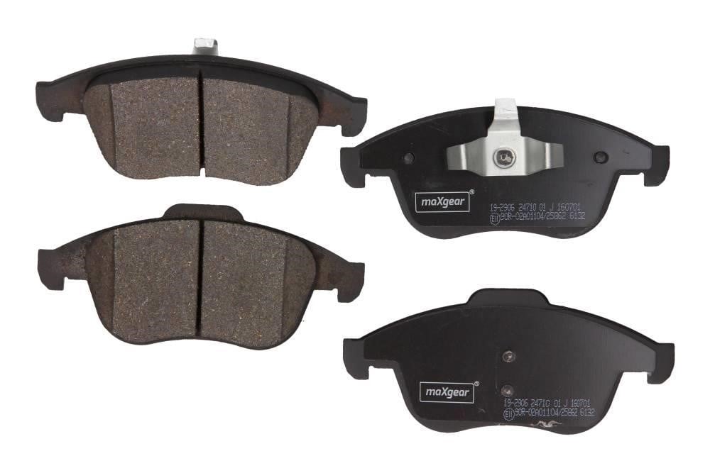 Brake pad kit Renault Latitude: 192906 Maxgear Brake pad set
