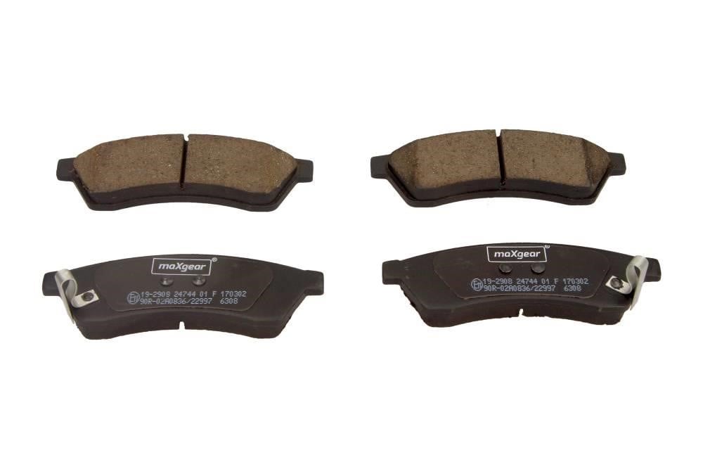 Maxgear 192908 Brake pad set 192908 192908 Maxgear Brake pad set