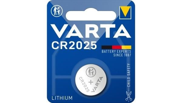 06025101401 Varta Battery Lithium Coin CR 2025