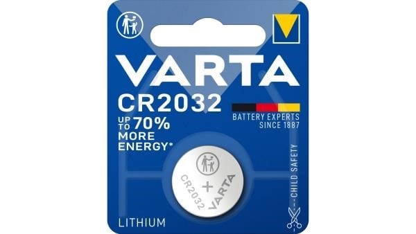 06032101401 Varta Battery CR 2032 BLI 1 Lithium