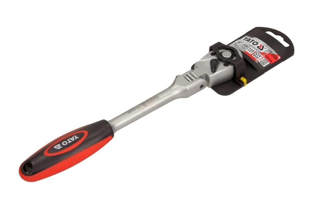 YT0326 Yato Quick release articulated ratchet handle 3/8"