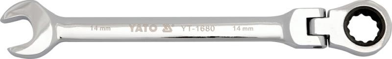 YT1675 Yato Flexible ratchet combination wrench 9 mm