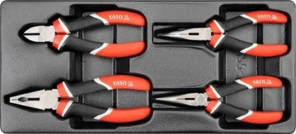 YT5534 Yato Set with pliers for service trolley 4 pcs