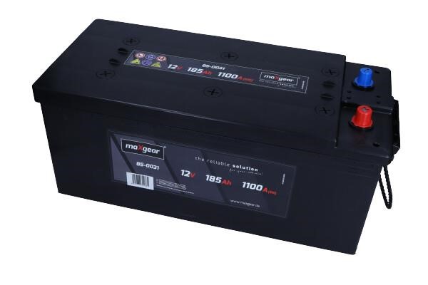 850031 Maxgear Battery Maxgear 12V 185AH 1100A(EN) L+