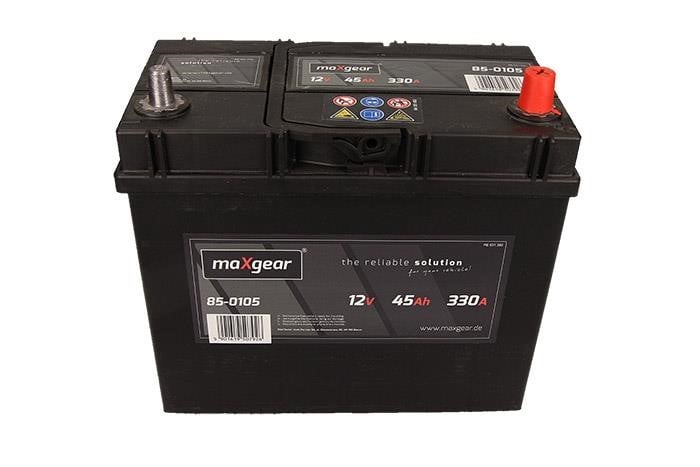 Accumulator battery Mazda 3: 850105 Maxgear Battery Maxgear 12V 45AH 330A(EN) R+