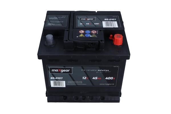 Accumulator battery Fiat Panda: 850107 Maxgear Battery Maxgear 12V 45AH 400A(EN) R+