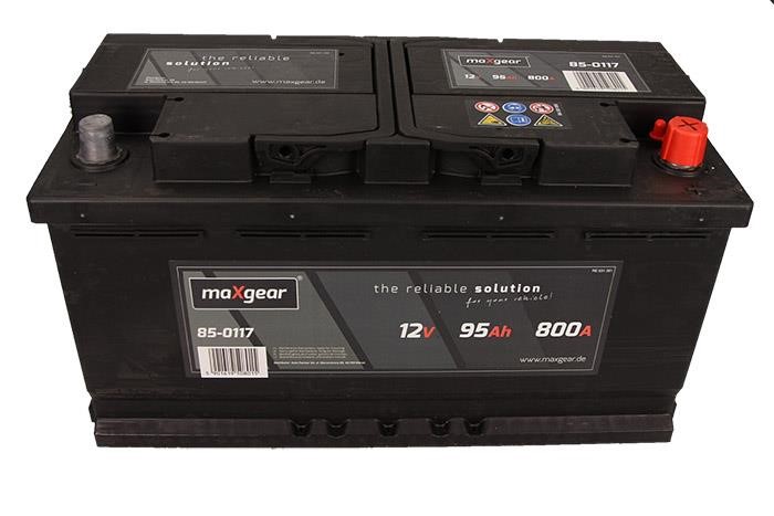 850117 Maxgear Battery Maxgear 12V 95AH 800A(EN) R+