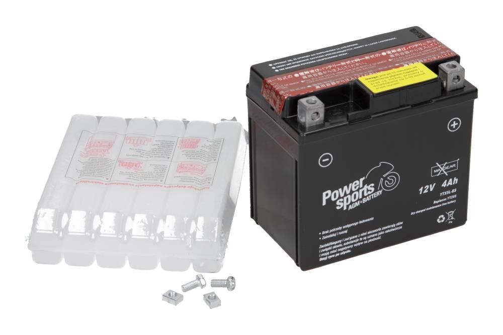 859003 Maxgear Battery Maxgear 12V 4AH 62A(EN) R+
