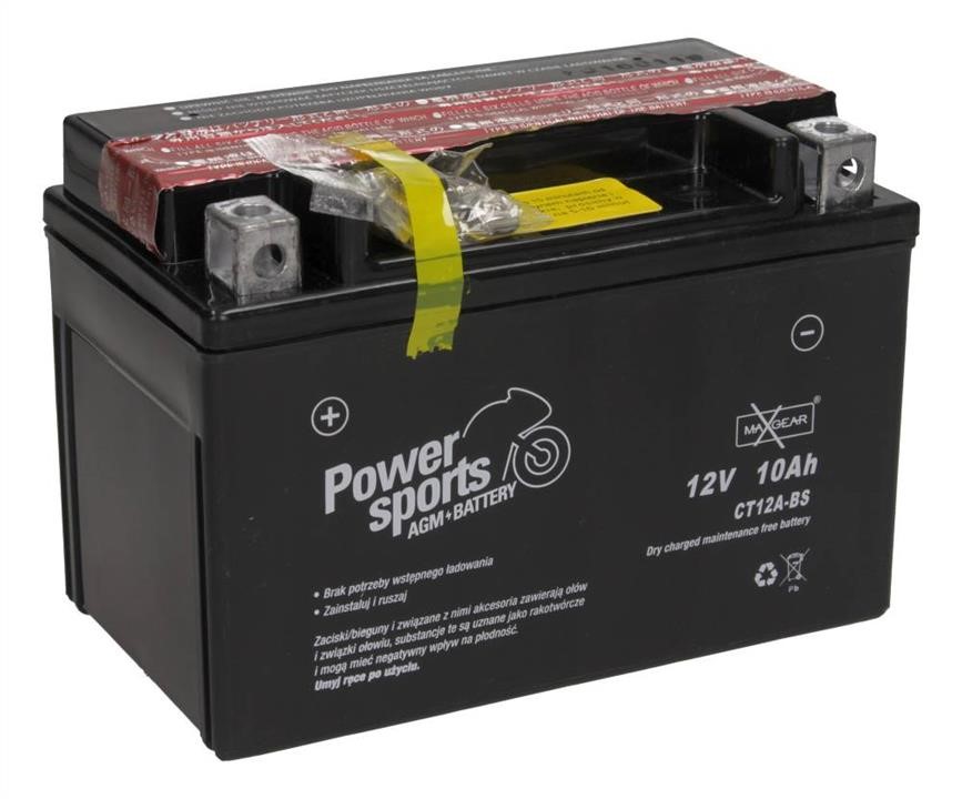859013 Maxgear Battery Maxgear 12V 10AH 160A(EN) L+