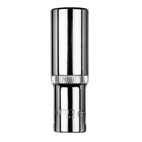 08189 Neo Tools Long hexagonal socket 3/8", 14 mm