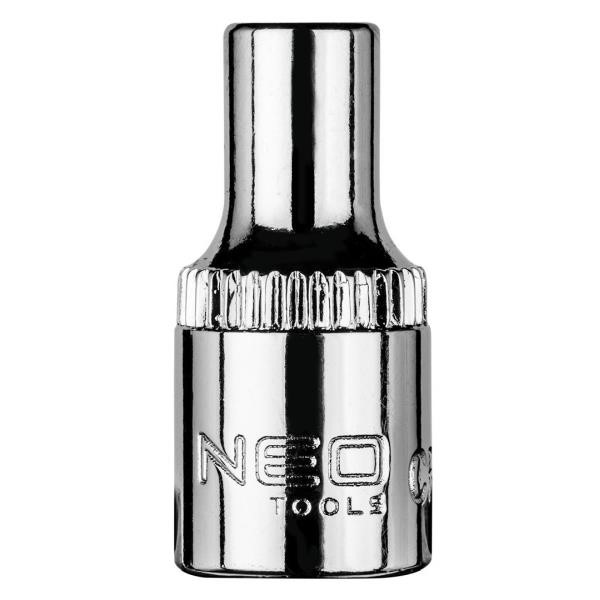 08442 Neo Tools Hexagonal socket 1/4", 4 mm
