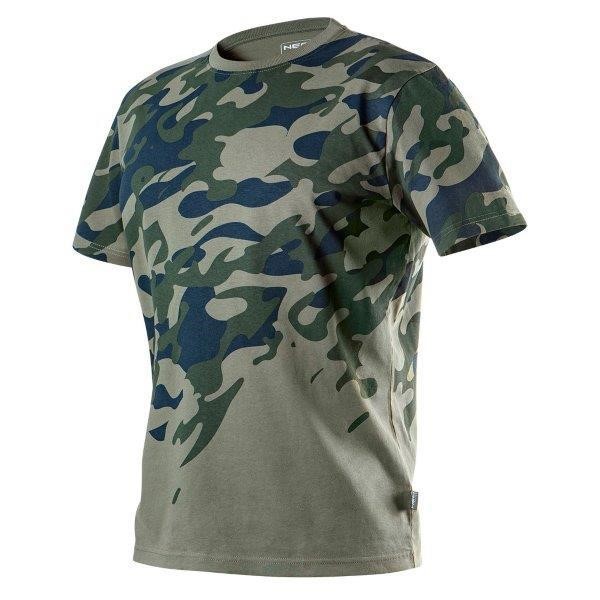 81613XXL Neo Tools T-shirt  Camo print, size XXL