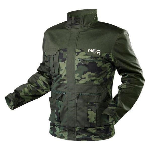 81211XXL Neo Tools Working jacket CAMO, size XXL