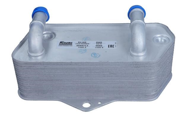 Oil cooler heat exchanger Volkswagen Golf: 91160 Nissens Oil cooler