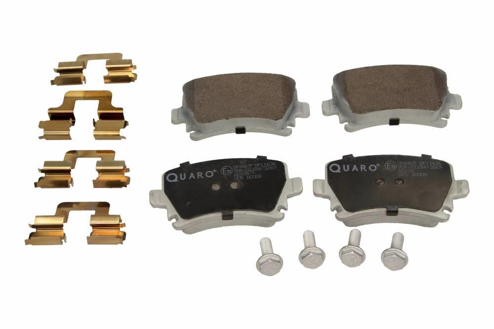 Brake pad kit Volkswagen CC: QP4465 Quaro Brake pad set