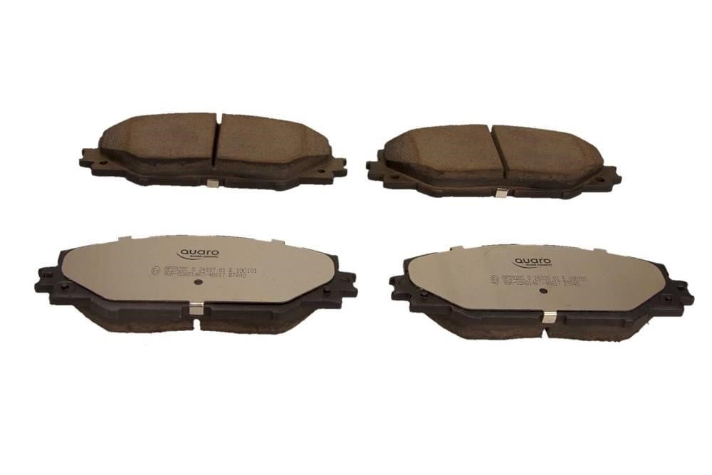 Brake pad kit Toyota Auris: QP5928C Quaro Brake pad set