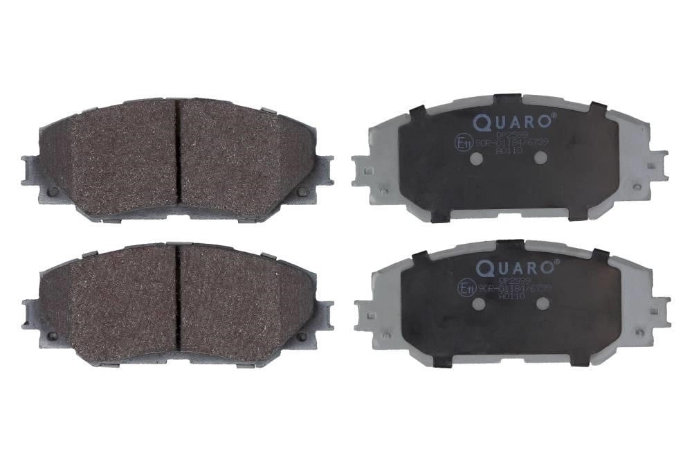 Brake pad Toyota Auris: QP2599 Quaro Brake pad set