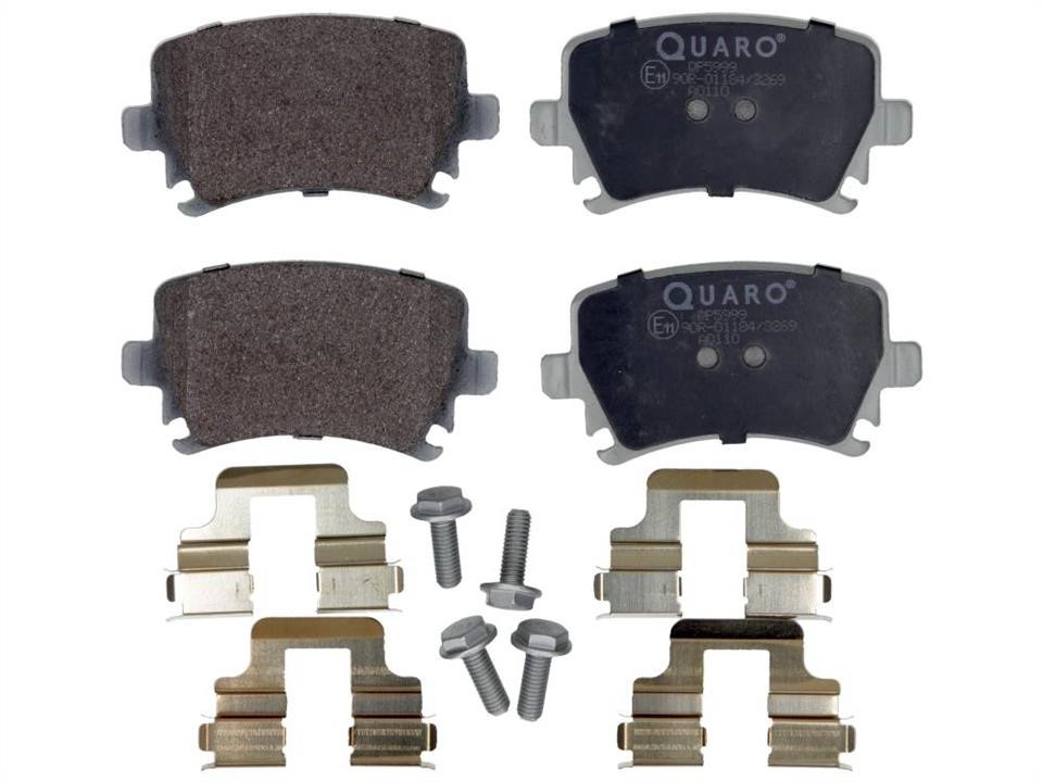 Brake pad Volkswagen Scirocco: QP5999 Quaro Brake pad set