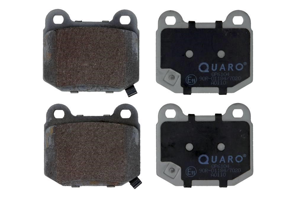 Disc brake pad set Subaru Impreza: QP6104 Quaro Brake pad set