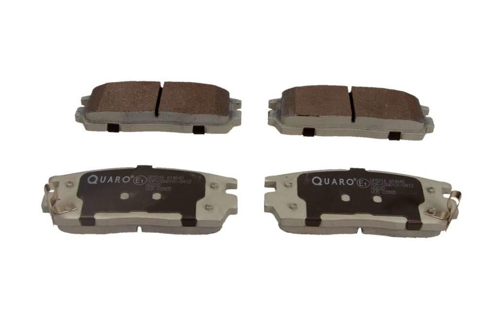 Disc brake pad set Chevrolet Equinox: QP5216 Quaro Brake pad set