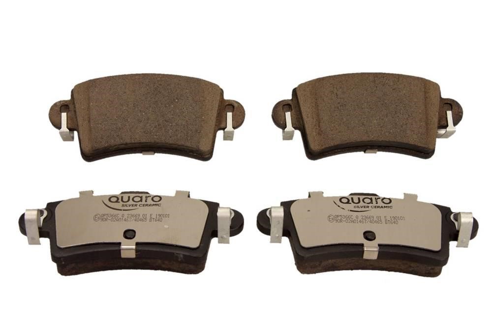 Brake pad kit Opel Movano: QP5366C Quaro Brake pad set