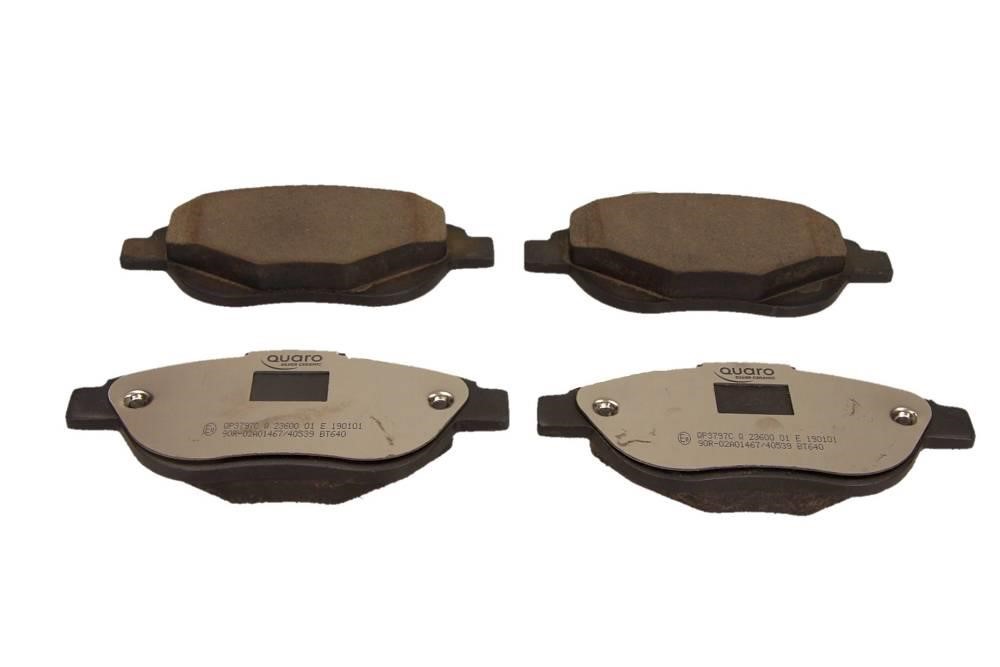 Disc brake pad set Peugeot 1007: QP3797C Quaro Brake pad set
