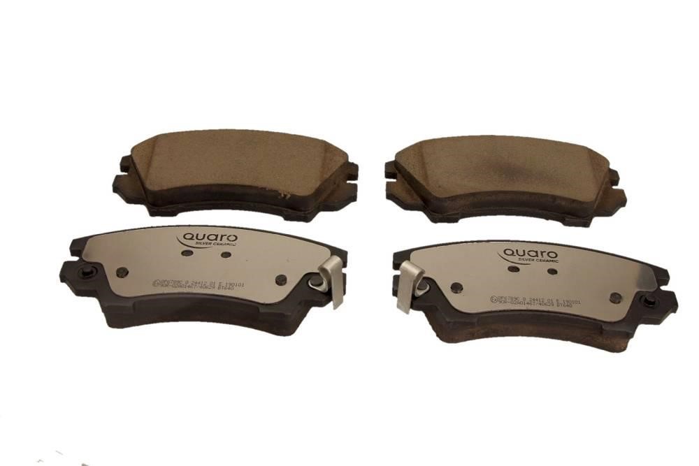 Disc brake pad set GMC: QP6789C Quaro Brake pad set