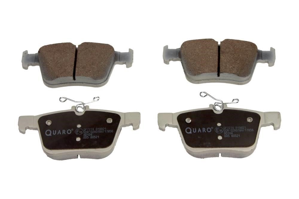 Brake pad Audi Q2: QP7274 Quaro Brake pad set