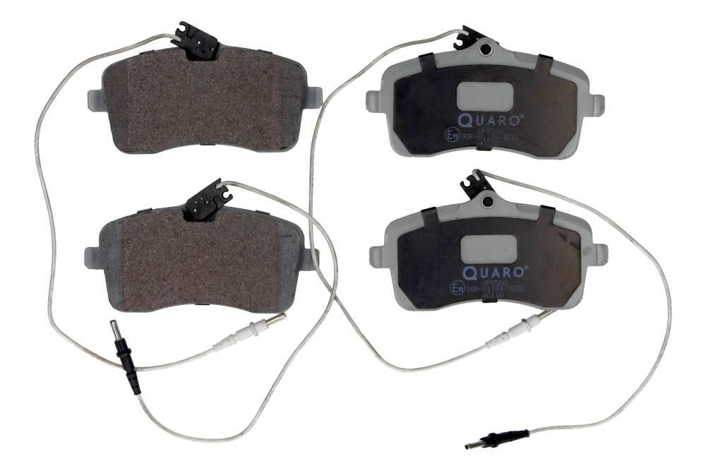 Disc brake pad set Peugeot 407: QP8560 Quaro Brake pad set