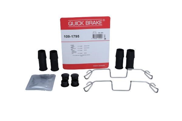 Brake pad accessory kit Seat Alhambra: 1091795 Quick brake Brake pad spring