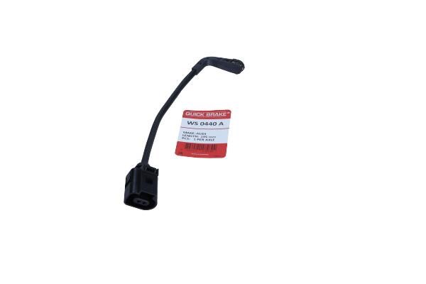 Brake sensor Audi: WS0440A Quick brake Brake pad wear sensor