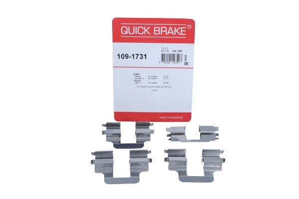 Brake pad fitting accessory Ford S-Max: 1091731 Quick brake Brake pad spring