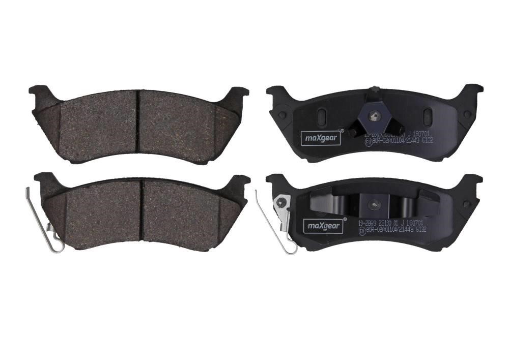 Maxgear 192869 Brake pad set 192869 192869 Maxgear Brake pad set