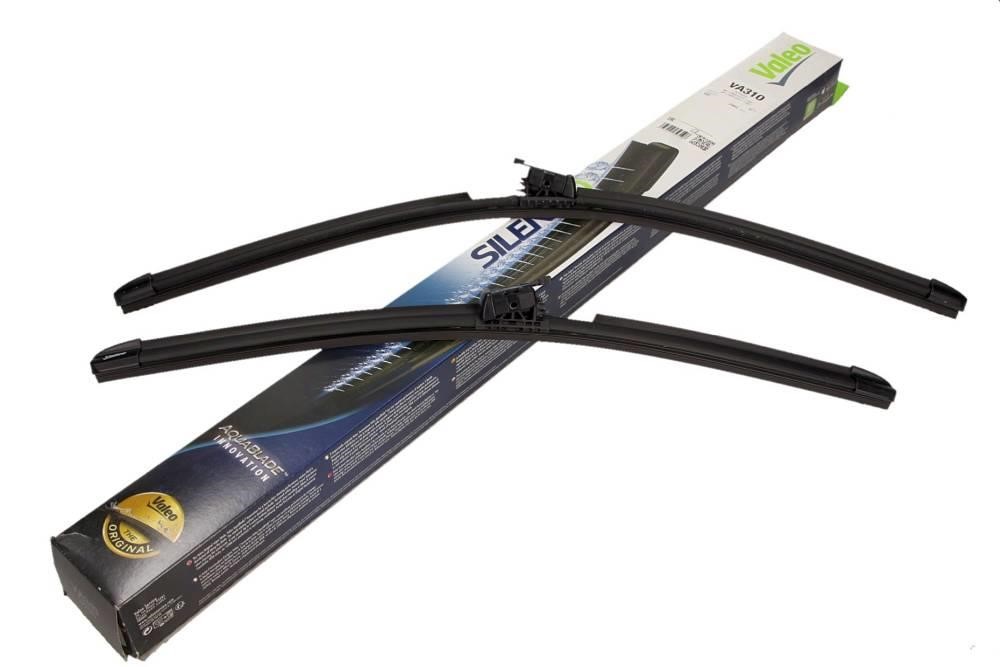 Wiper blade Volvo V60: 572310 Valeo Set of frameless wiper blades 600/500