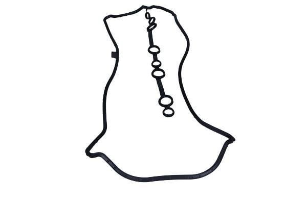 Rocker gasket Renault Captur: 711088700 Victor Reinz Rocker cover gasket