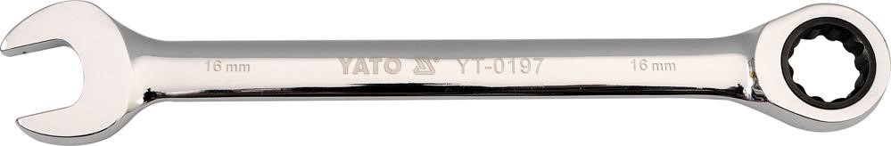 YT0197 Yato Combination wrench with ratchet