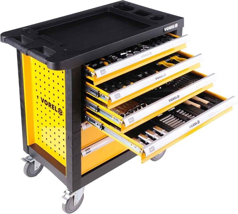 58540 Vorel Tool trolley with tool kit