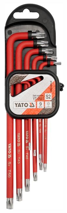 YT0563 Yato Set of hex keys torx t10-t50 9 pcs